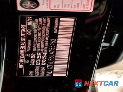 Zdjęcie 12 z 12 samochodu: 2020 MERCEDES-BENZ E 450 4MATIC VIN:WDDZF6JB6LA755263 - miniatura