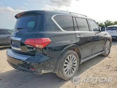 Trzecie zdjęcie samochodu z tyłu: 2017 INFINITI QX80 BASE VIN:JN8AZ2NFXH9645284 - miniatura