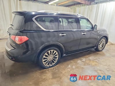 Trzecie zdjęcie samochodu z tyłu: 2015 INFINITI QX80 BASE VIN:JN8AZ2NF6F9571603 - miniatura