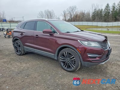 Czwarte zdjęcie samochodu z boku: 2017 LINCOLN MKC RESERVE VIN:5LMTJ3DHXHUL21245 - miniatura