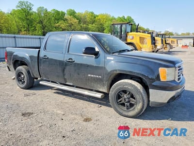 Czwarte zdjęcie samochodu z boku: 2010 GMC SIERRA K1500 SLT VIN:3GTRKWE38AG112923 - miniatura