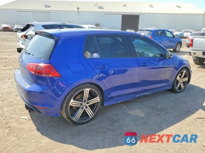 Trzecie zdjęcie samochodu z tyłu: 2016 VOLKSWAGEN GOLF R VIN:WVWLF7AUXGW202034 - miniatura