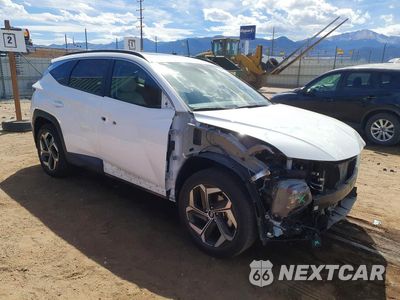 Czwarte zdjęcie samochodu z boku: 2023 HYUNDAI TUCSON SEL VIN:5NMJFCAE2PH236318 - miniatura