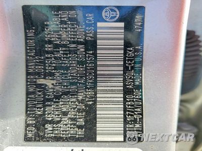 Zdjęcie 12 z 12 samochodu: 2012 TOYOTA CAMRY VIN:4T1BF1FK9CU161574 - miniatura