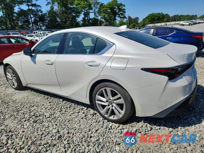 Drugie zdjęcie samochodu z przodu: 2022 LEXUS IS 300 BASE VIN:JTHAA1D25N5120968 - miniatura