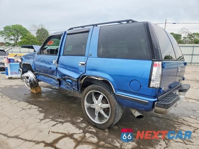 Drugie zdjęcie samochodu z przodu: 1997 CHEVROLET TAHOE K1500 VIN:1GNEK13R7VJ407614 - miniatura