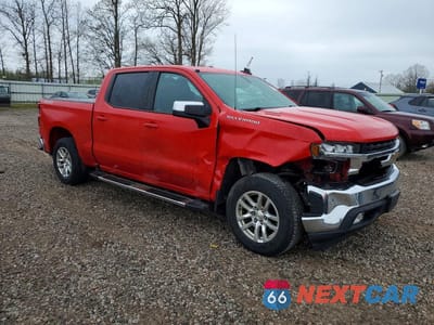 Czwarte zdjęcie samochodu z boku: 2020 CHEVROLET SILVERADO K1500 LT VIN:3GCUYDET4LG421059 - miniatura