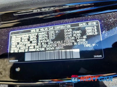 Zdjęcie 14 z 14 samochodu: 2019 VOLVO XC90 T6 MOMENTUM VIN:YV4A22PK6K1433737 - miniatura