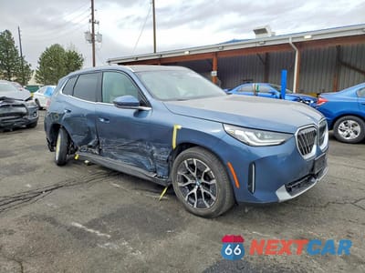 Czwarte zdjęcie samochodu z boku: 2025 BMW X3 30 XDRIVE VIN:5UX53GP09S9Y53957 - miniatura