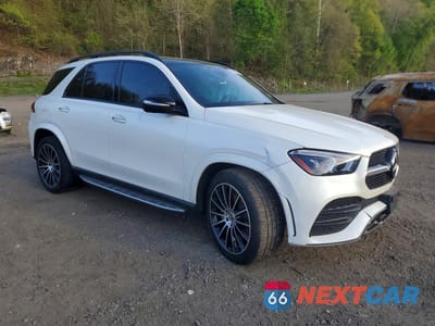 Czwarte zdjęcie samochodu z boku: 2023 MERCEDES-BENZ GLE 450 4MATIC VIN:4JGFB5KEXPA940090 - miniatura