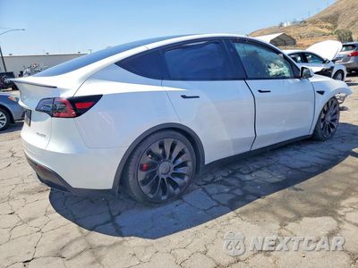 Trzecie zdjęcie samochodu z tyłu: 2025 TESLA MODEL Y VIN:7SAYGDEF4SF216539 - miniatura