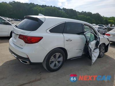 Trzecie zdjęcie samochodu z tyłu: 2020 ACURA MDX VIN:5J8YD4H36LL040309 - miniatura