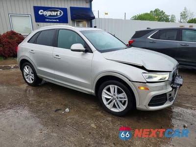 Czwarte zdjęcie samochodu z boku: 2016 AUDI Q3 PREMIUM PLUS VIN:WA1EFCFS3GR018197 - miniatura