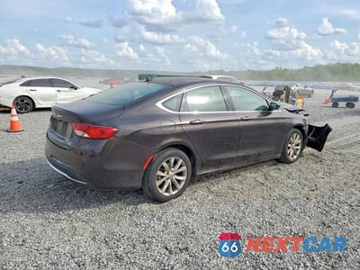Trzecie zdjęcie samochodu z tyłu: 2015 CHRYSLER 200 C VIN:1C3CCCCB7FN564523 - miniatura
