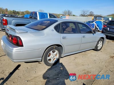 Trzecie zdjęcie samochodu z tyłu: 2004 CHEVROLET IMPALA LS VIN:2G1WH52K349276885 - miniatura