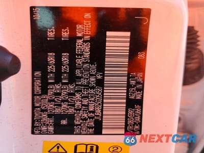 Zdjęcie 13 z 13 samochodu: 2016 LEXUS NX 200T F SPORT VIN:JTJBARBZ5G2054587 - miniatura