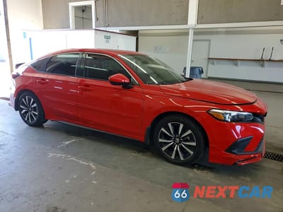 Czwarte zdjęcie samochodu z boku: 2022 HONDA CIVIC SEDAN EX W/CON VIN:19XFL1H71NE012486 - miniatura