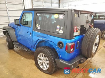 Drugie zdjęcie samochodu z przodu: 2023 JEEP WRANGLER SPORT VIN:1C4GJXAN5PW658340 - miniatura