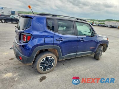 Trzecie zdjęcie samochodu z tyłu: 2016 JEEP RENEGADE TRAILHAWK VIN:ZACCJBCT6GPD35537 - miniatura
