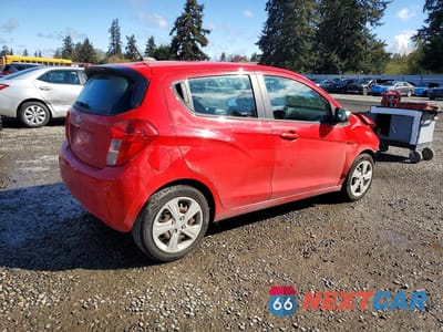 Trzecie zdjęcie samochodu z tyłu: 2021 CHEVROLET SPARK LS VIN:KL8CB6SA1MC709775 - miniatura