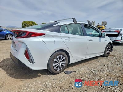 Trzecie zdjęcie samochodu z tyłu: 2022 TOYOTA PRIUS PRIME XLE VIN:JTDKAMFP8N3221871 - miniatura