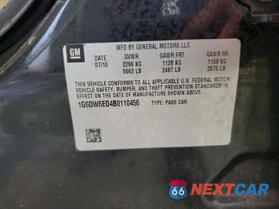 Zdjęcie 12 z 12 samochodu: 2011 CADILLAC STS LUXURY VIN:1G6DW6ED4B0110456 - miniatura