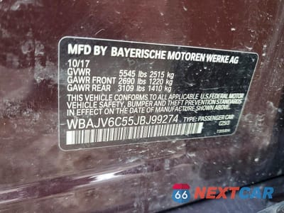 Zdjęcie 13 z 13 samochodu: 2018 BMW 640 XIGT VIN:WBAJV6C55JBJ99274 - miniatura