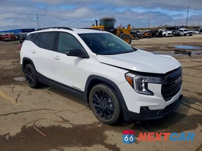 Czwarte zdjęcie samochodu z boku: 2023 GMC TERRAIN SLT VIN:3GKALPEG7PL107560 - miniatura