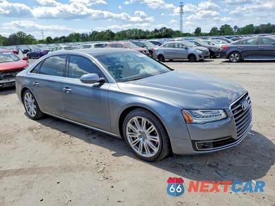Czwarte zdjęcie samochodu z boku: 2015 AUDI A8 L TDI QUATTRO VIN:WAU3MAFD3FN002481 - miniatura