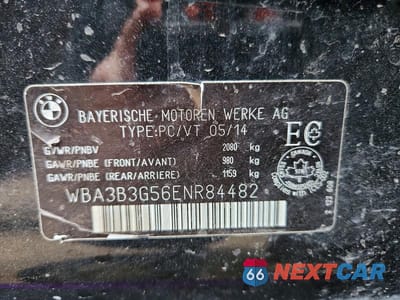 Zdjęcie 12 z 12 samochodu: 2014 BMW 328 XI VIN:WBA3B3G56ENR84482 - miniatura