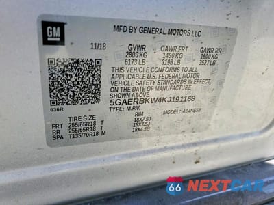 Zdjęcie 13 z 13 samochodu: 2019 BUICK ENCLAVE ESSENCE VIN:5GAERBKW4KJ191168 - miniatura