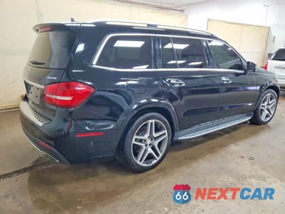 Trzecie zdjęcie samochodu z tyłu: 2017 MERCEDES-BENZ GLS 550 4MATIC VIN:4JGDF7DE1HA790358 - miniatura
