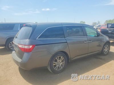 Trzecie zdjęcie samochodu z tyłu: 2011 HONDA ODYSSEY EXL VIN:5FNRL5H6XBB073921 - miniatura