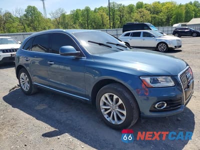 Czwarte zdjęcie samochodu z boku: 2016 AUDI Q5 PREMIUM PLUS VIN:WA1L2AFP2GA127610 - miniatura