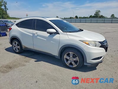 Czwarte zdjęcie samochodu z boku: 2016 HONDA HR-V EXL VIN:3CZRU6H76GM714359 - miniatura
