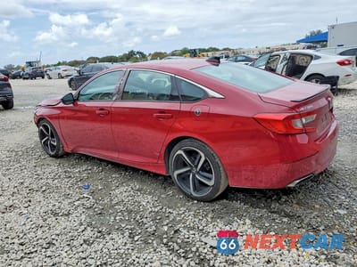 Drugie zdjęcie samochodu z przodu: 2022 HONDA ACCORD SPORT VIN:1HGCV1F31NA058725 - miniatura