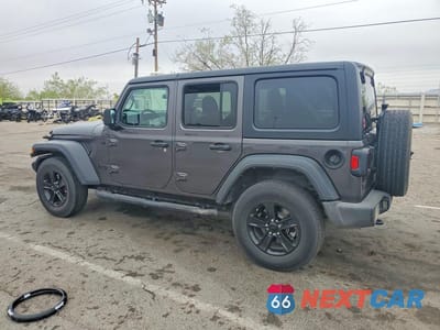 Drugie zdjęcie samochodu z przodu: 2022 JEEP WRANGLER UNLIMITED SPORT VIN:1C4HJXDN0NW246968 - miniatura