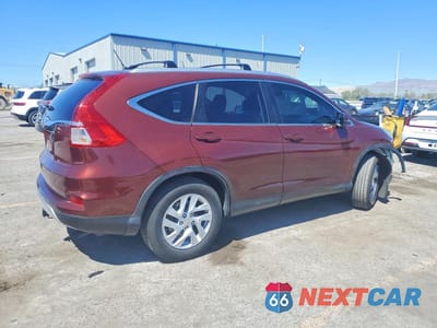 Trzecie zdjęcie samochodu z tyłu: 2015 HONDA CR-V EX VIN:3CZRM3H59FG707240 - miniatura