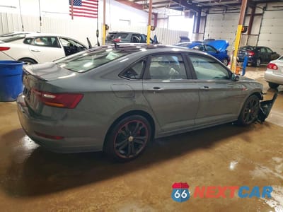 Trzecie zdjęcie samochodu z tyłu: 2019 VOLKSWAGEN JETTA GLI VIN:3VW6T7BU9KM149272 - miniatura