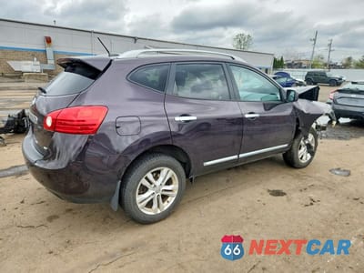 Trzecie zdjęcie samochodu z tyłu: 2015 NISSAN ROGUE SELECT S VIN:JN8AS5MV2FW753072 - miniatura
