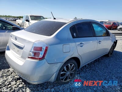 Trzecie zdjęcie samochodu z tyłu: 2009 NISSAN SENTRA 2.0 VIN:3N1AB61E89L620321 - miniatura