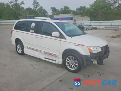 Czwarte zdjęcie samochodu z boku: 2014 DODGE GRAND CARAVAN SXT VIN:2C4RDGCG4ER267300 - miniatura