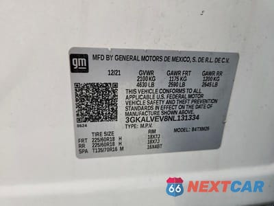 Zdjęcie 13 z 13 samochodu: 2022 GMC TERRAIN SLT VIN:3GKALVEV8NL131334 - miniatura