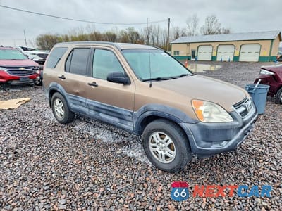 Czwarte zdjęcie samochodu z boku: 2003 HONDA CR-V EX VIN:JHLRD78863C033038 - miniatura