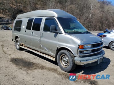 Czwarte zdjęcie samochodu z boku: 2002 CHEV SILVERADO 2500 VIN:1GBGG29R821227610 - miniatura