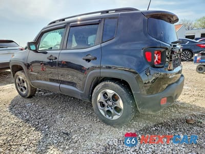 Drugie zdjęcie samochodu z przodu: 2018 JEEP RENEGADE SPORT VIN:ZACCJBAH7JPH17596 - miniatura