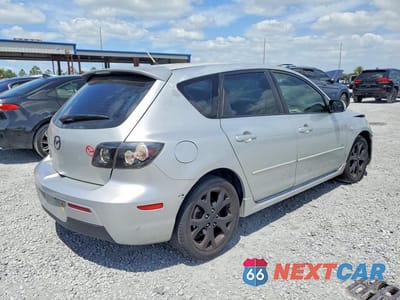 Trzecie zdjęcie samochodu z tyłu: 2007 MAZDA 3 HATCHBACK VIN:JM1BK143971683785 - miniatura