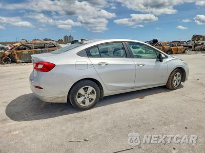 Trzecie zdjęcie samochodu z tyłu: 2018 CHEVROLET CRUZE LS VIN:1G1BC5SM9J7160053 - miniatura