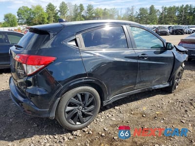 Trzecie zdjęcie samochodu z tyłu: 2022 HONDA HR-V SPORT VIN:3CZRU6H19NM723095 - miniatura