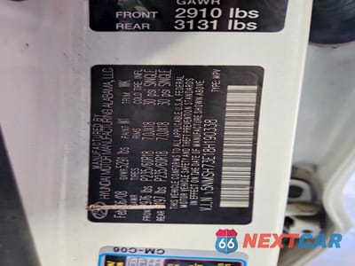Zdjęcie 13 z 13 samochodu: 2008 HYUNDAI SANTA FE SE VIN:5NMSH73E18H190338 - miniatura